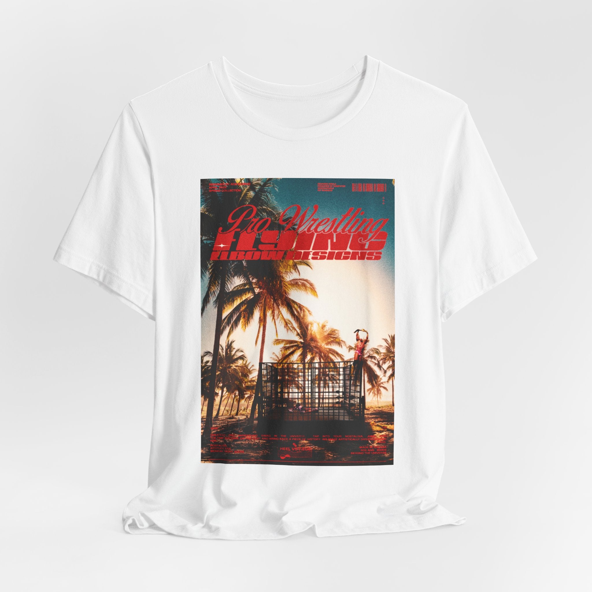 Cage Match on the Beach tee