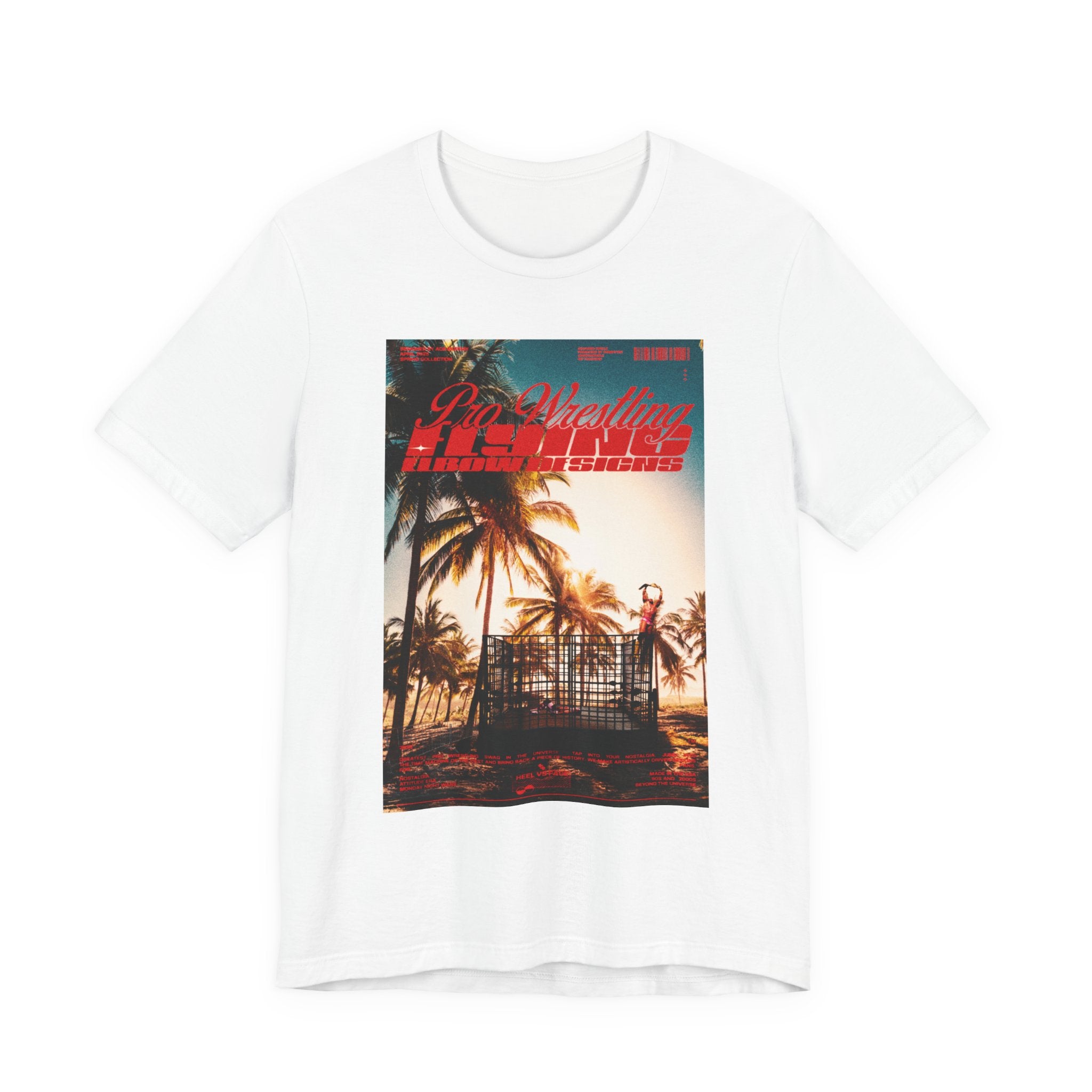 Cage Match on the Beach tee