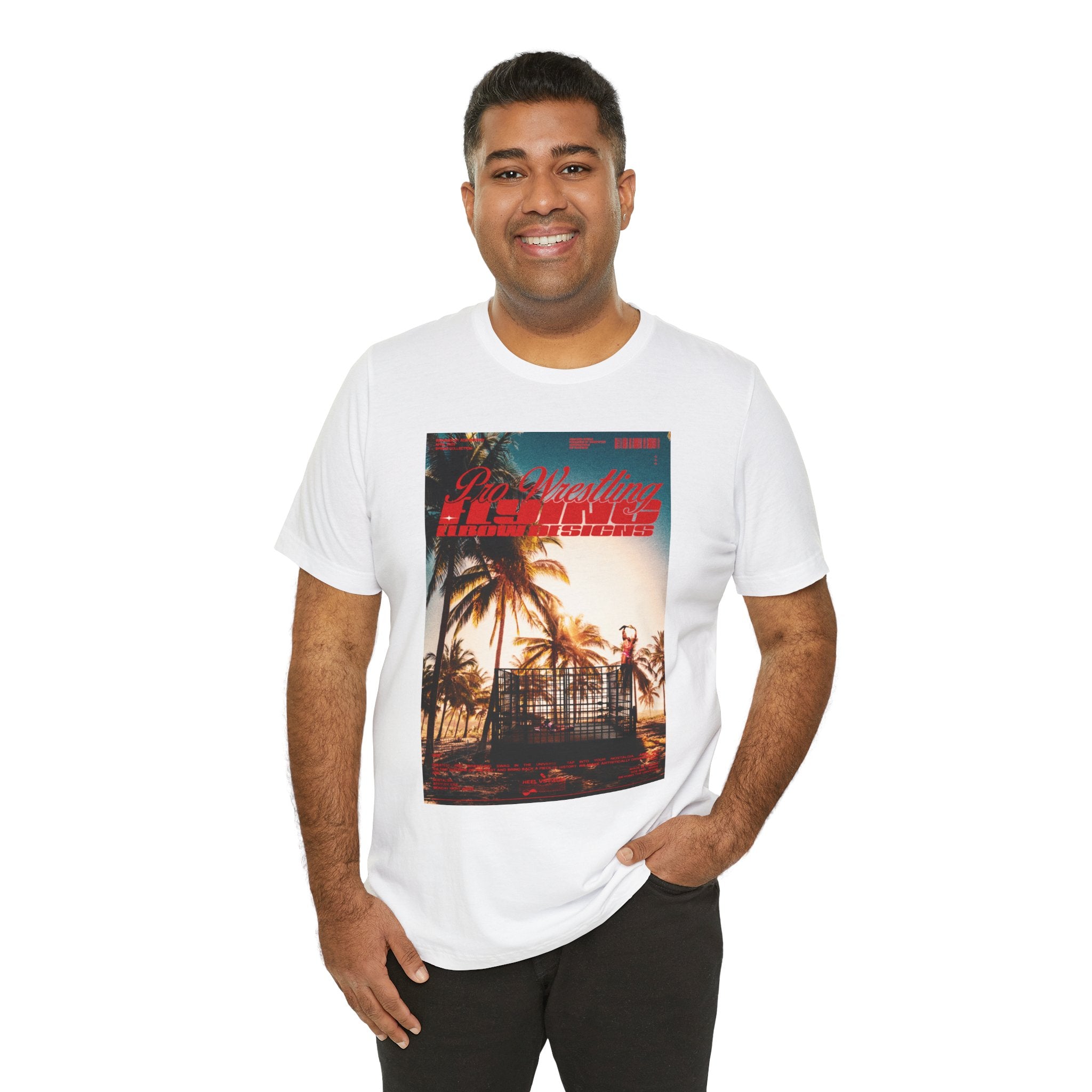Cage Match on the Beach tee