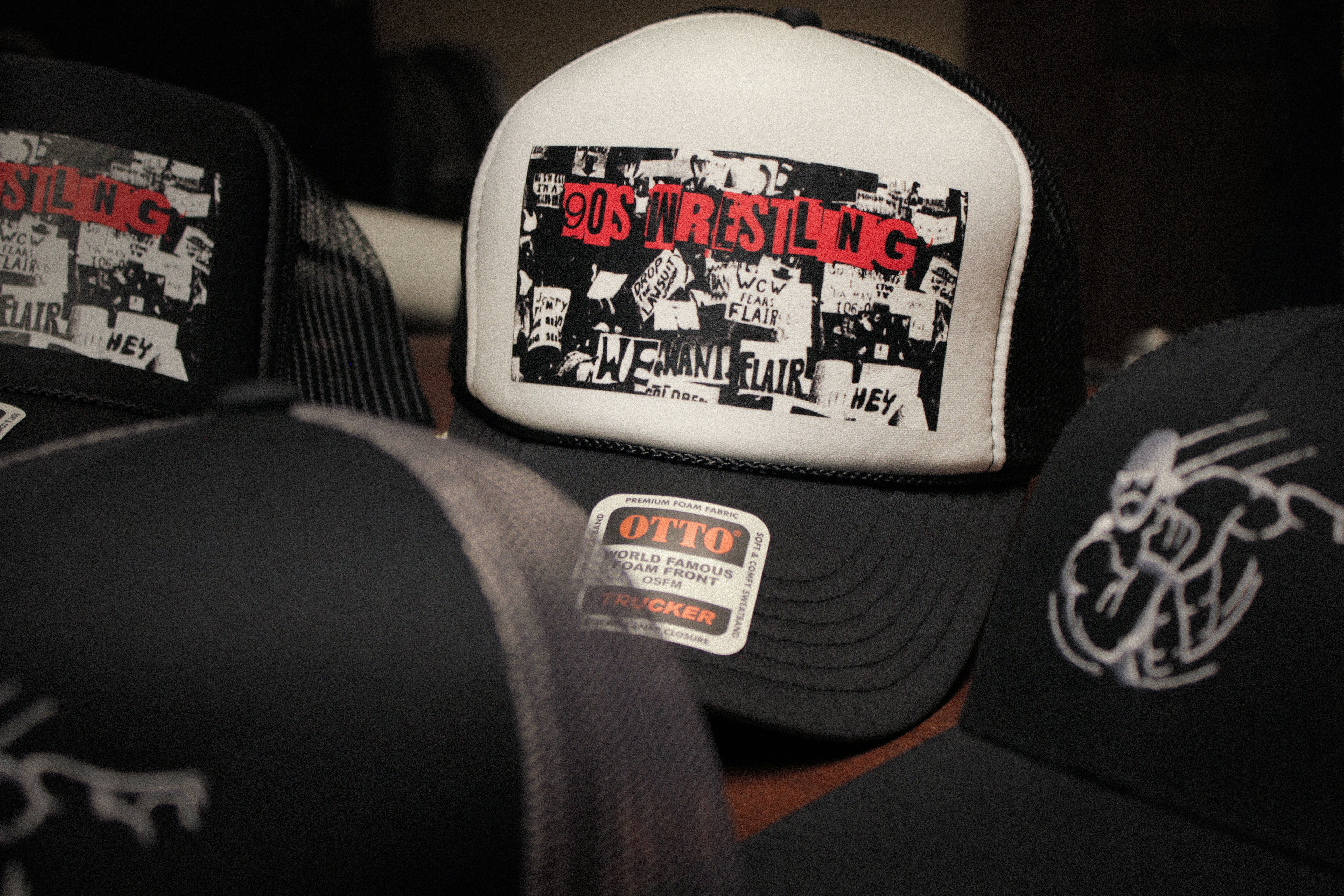 90's Wrestling Vintage Foam Trucker Hat