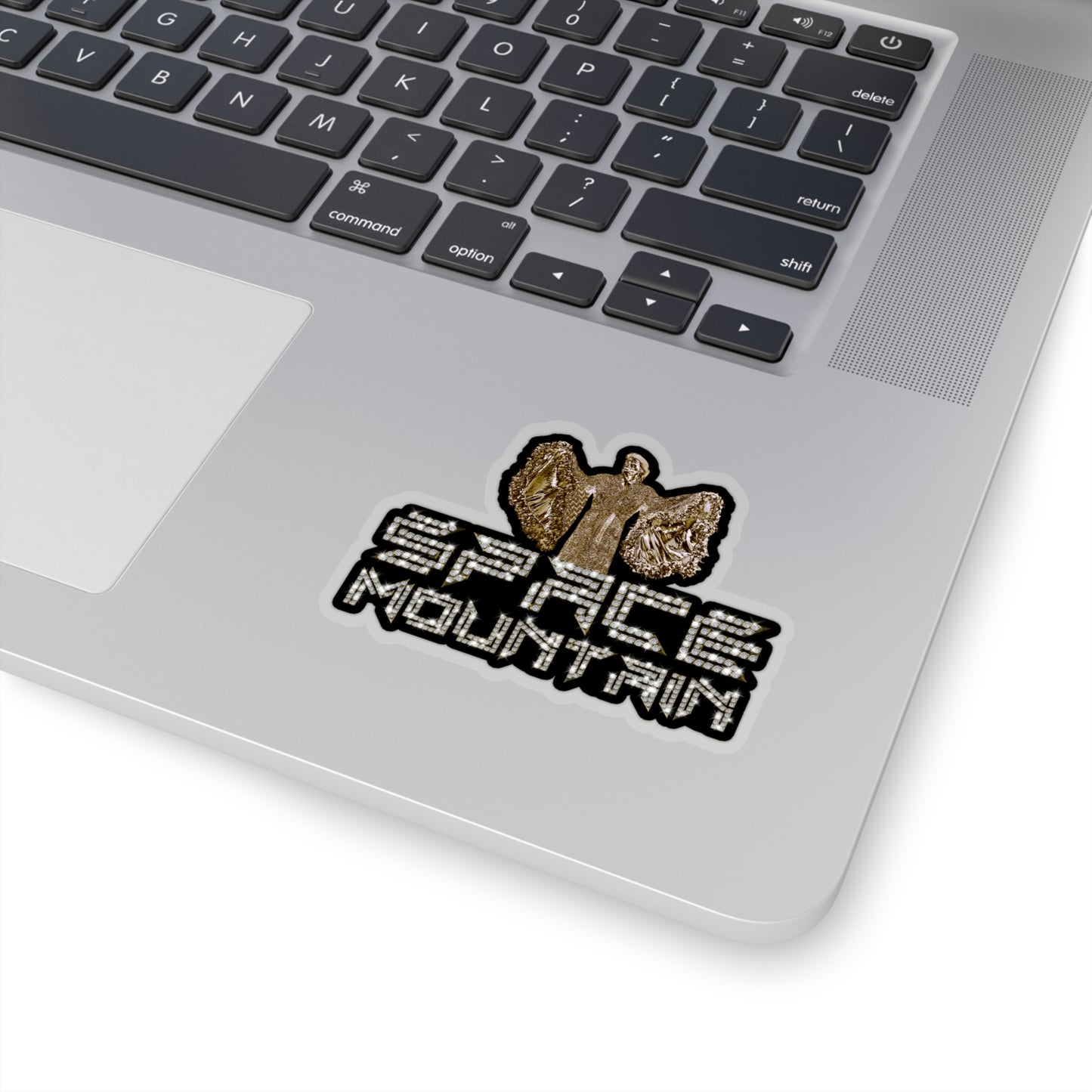 Bling Mountain Sticker Transparent