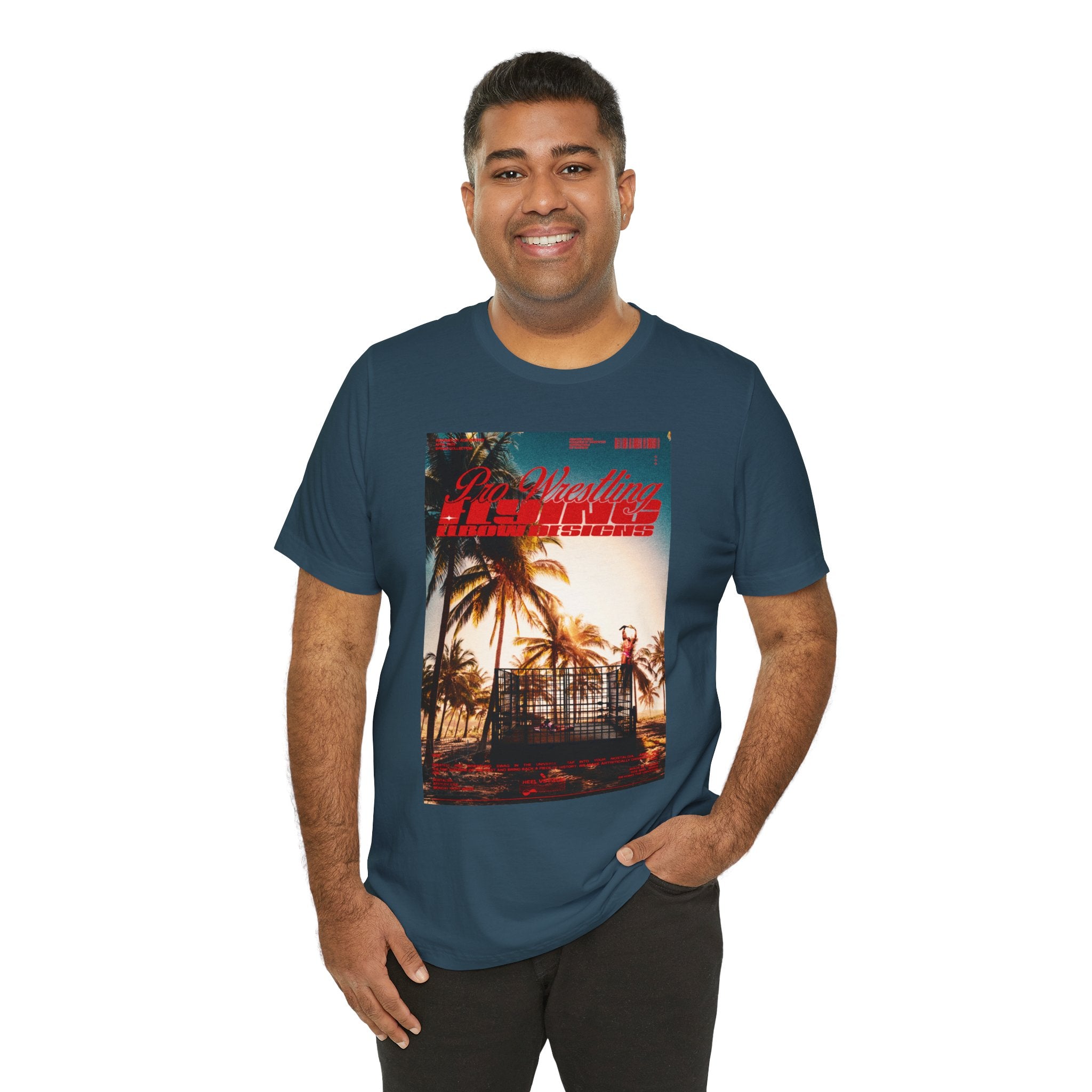 Cage Match on the Beach tee