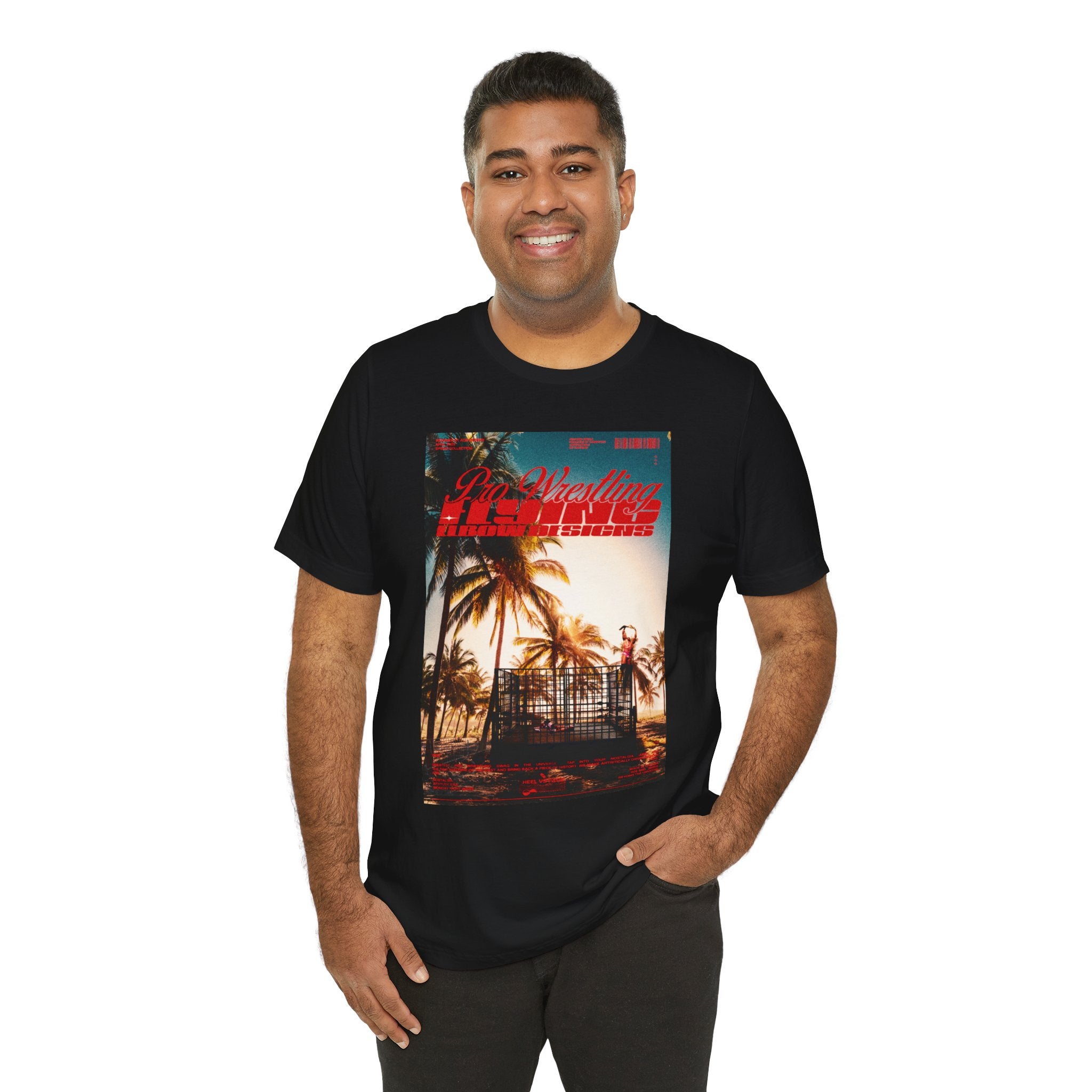 Cage Match on the Beach tee